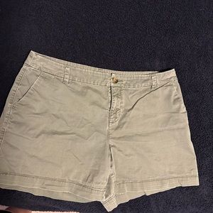 Style & Co shorts.  Size 12. Army green.